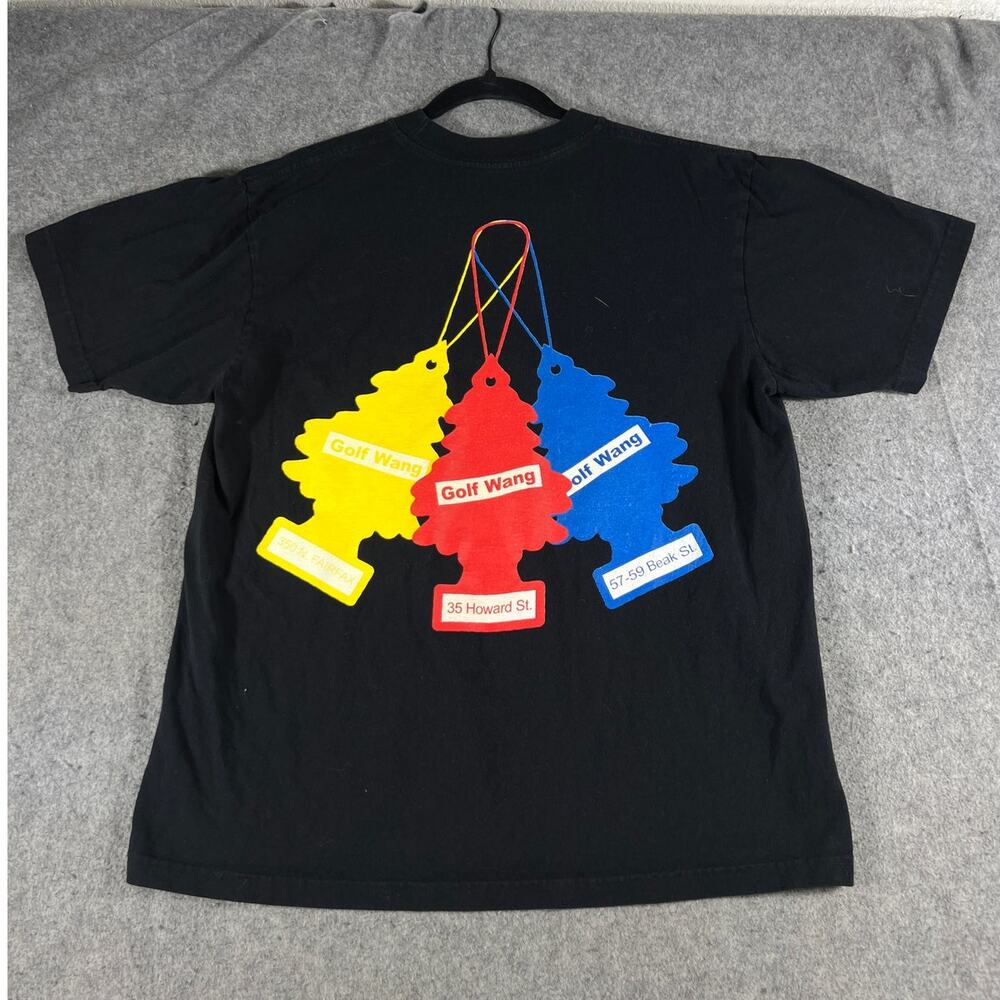 Golf Wang Air Freshener Shirt Mens Large Black Graphic Tee USA Streetwear Y2K